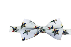 High Quality 100% Silk Masonic Order of Eastern Star Bow Tie