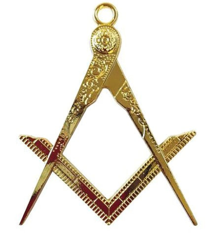 Masonic Square Compass Jewel