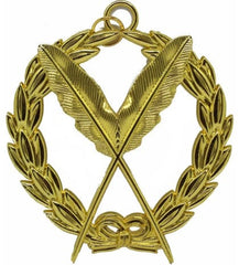 Masonic Collar Grand Lodge Jewel - Secretary