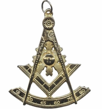 Masonic Gold Regalia Collar Jewel - Past Master