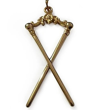 Masonic Gold Collar Jewel - Master of Ceremonies / Ritualist / Ritual Director