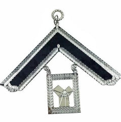 Masonic Craft Lodge Officer Collar Jewel Silver - Past Master