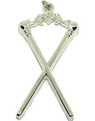 Masonic Regalia Silver Collar Jewel - Master of Ceremonies / Ritualist / Ritual Directorë_