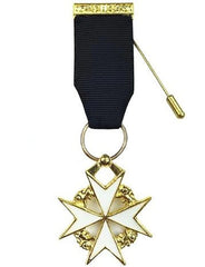 Masonic Knight of Malta Breast Jewel