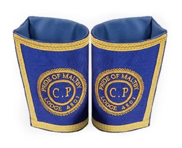 Masonic Gauntlets Cuffs - Embroidered