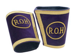 Masonic Gauntlets Cuffs - Embroidered