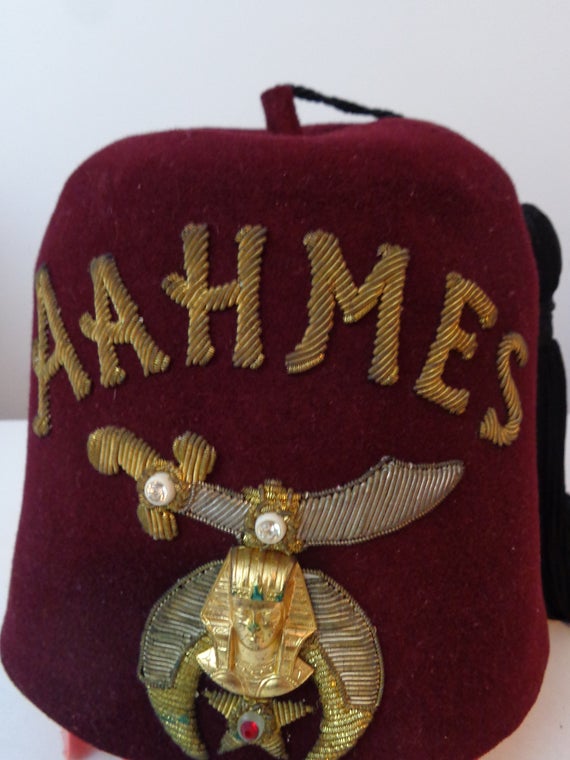 Masonic Shriners Fez Cap