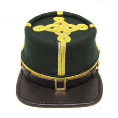 Civil War Berdans Green sharpshooter Generals 4 rows of Gold Braids kepi