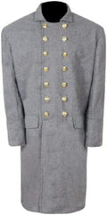 Civil War Confederate Double Breast Frock Coat