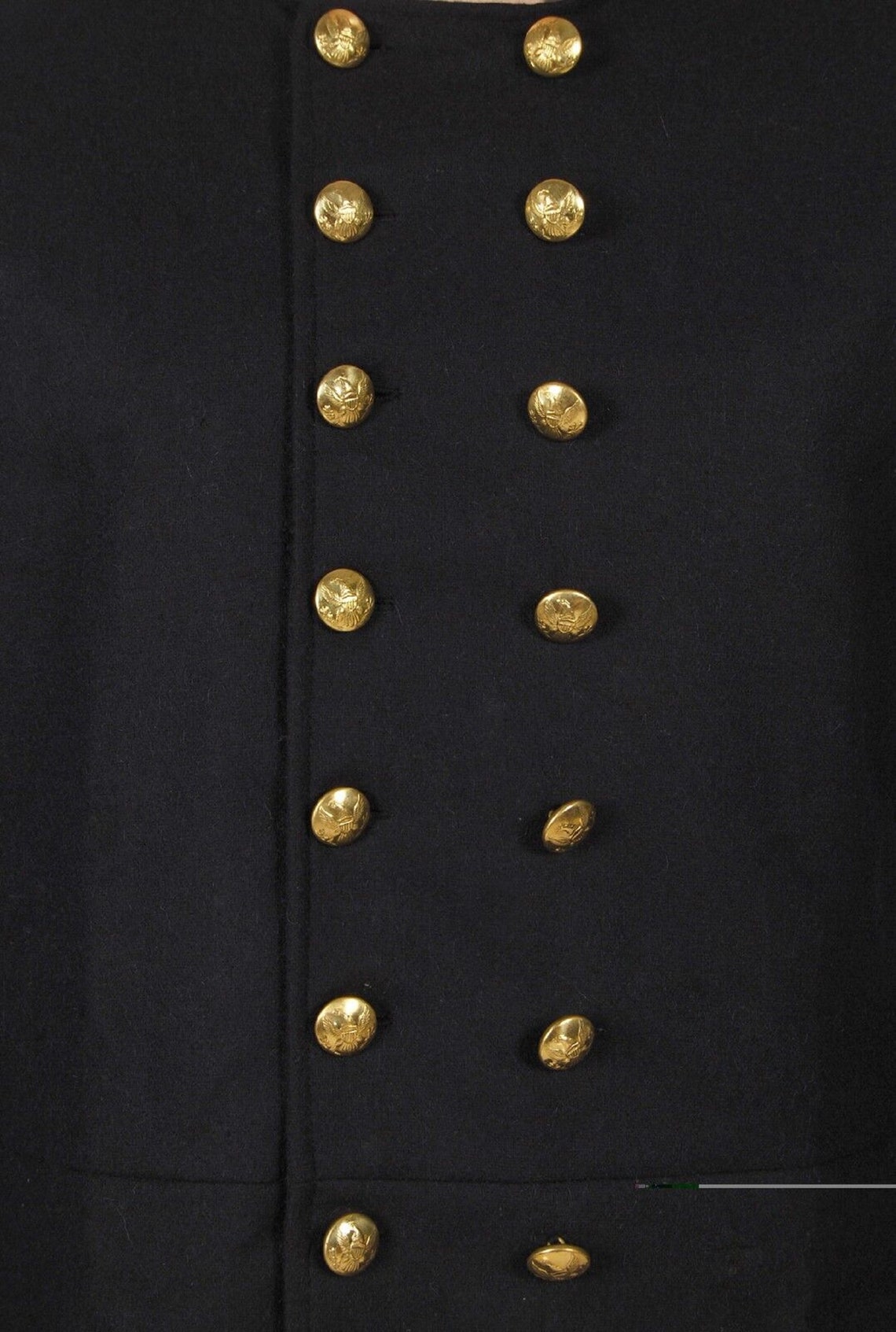 Civil War Union Senior double breasted Officer Frock Coat