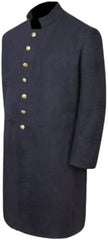 Civil war Union Junior Officer Single Breasted Navy Blue Frock Coat