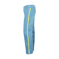 Civil War sky blue cavalry Wool Pants with 0.5 inch trim- All Sizes Available- Civil War Trouser