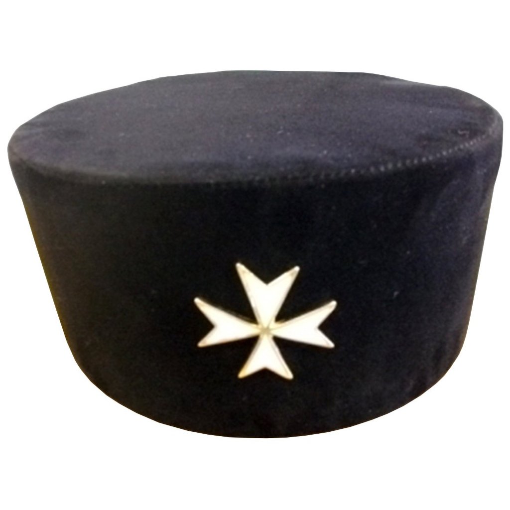 Knights of Malta - Knights Cap with Badge