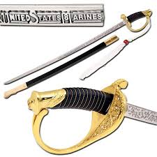 Marine Corps Uniform Officer NCO Replica Dress Sword (Gold)