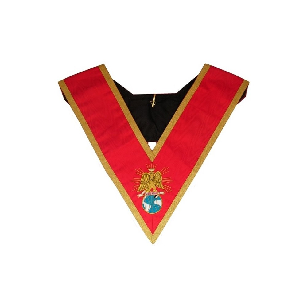 Masonic Officer's collar – French Chapter – 4th Order – Libertas