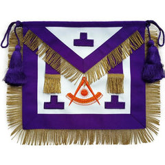 Masonic Past Master Apron Puerto Rico Hand Embroidered